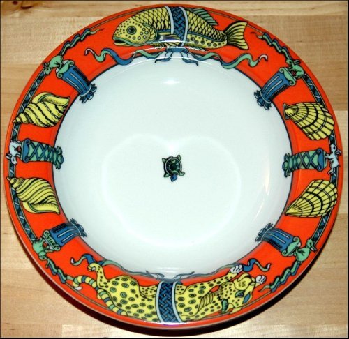 Bopla Original Deep Plate Red Wildlife Lynx