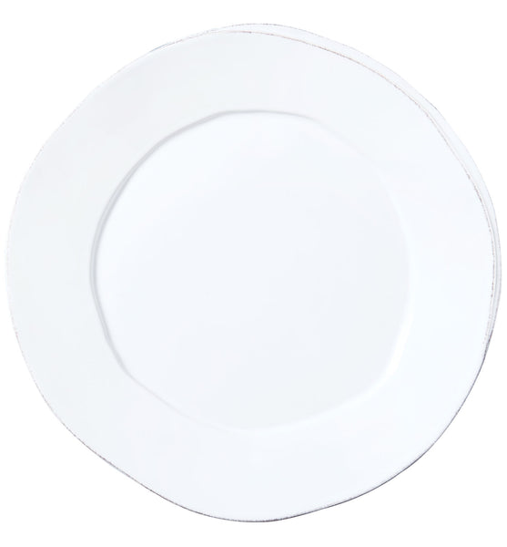 Lastra White Round Platter
