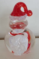 James Hayes Glass Fat Santa