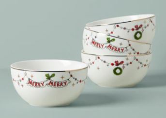 Merry Grinchmas Bowls Assorted- Set of 4