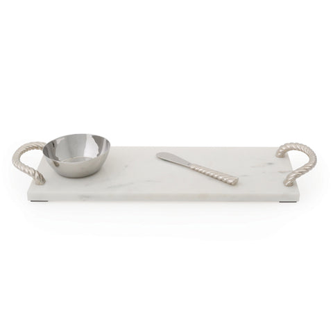 Twist Hors D'oeuvre Board with Knife