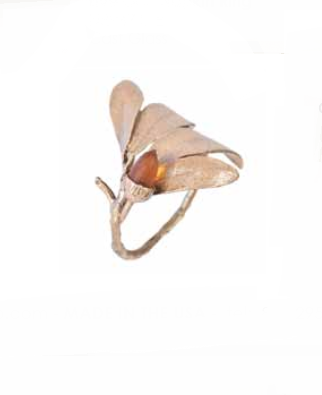 Napkin Ring Live Oak Set/4