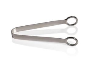 Avenir Polished Steel Ice Tongs