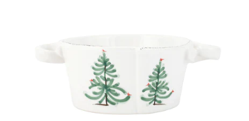 Lastra Holiday Small Handled Bowl