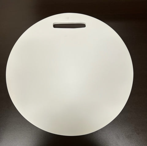 Round Chopping Board - Solid White