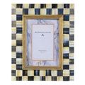 Courtly Check Enamel Frame - 5x7