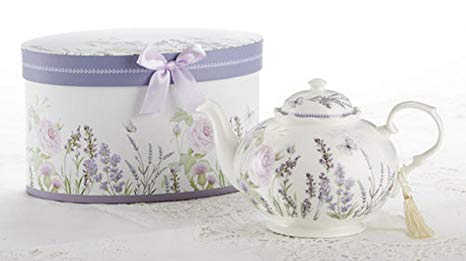 Tea Pot Gift Box Lavender
