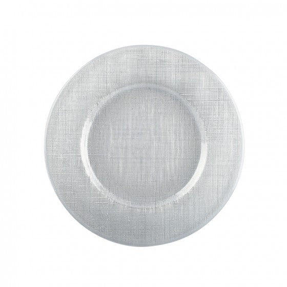 Verona Glass Charger Clear