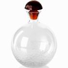 Villa Decanter with Amber Frosted Stopper