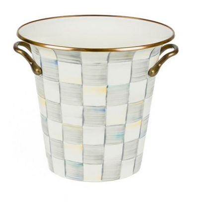Sterling Check Enamel Wine Cooler