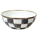 Courtly Check  Enamel Everyday Bowl Small