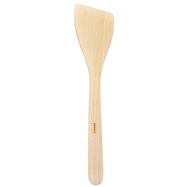 Beechwood Extra Wide Curved Spatula w/Beveled Edge 12"