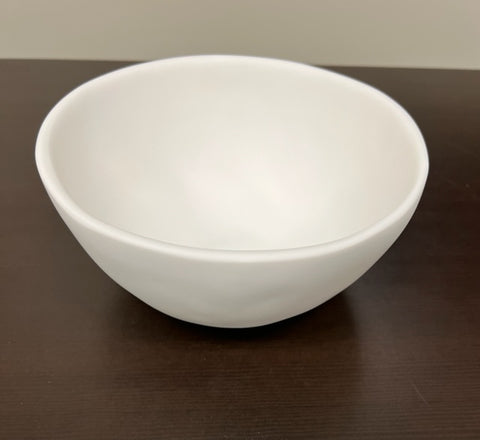 Wave Bowl Small Solid White