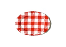 Buffalo Oval Platter 15 inch Red