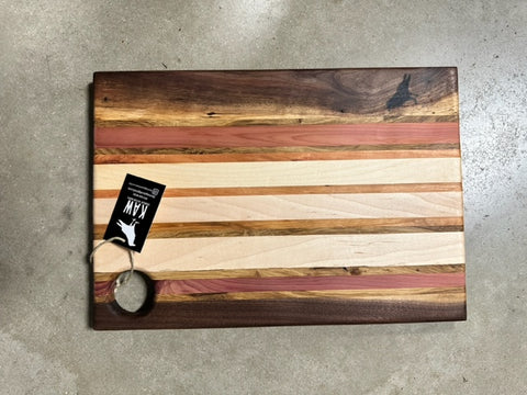 Kornegay Multi-Wood Serving Board 16x12