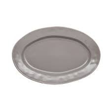 Cantaria Sm Oval Platter Charcoal