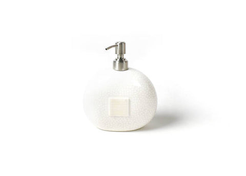White Small Dot Mini Soap Pump