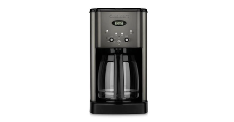 Brew Central Programmable 12 Cup Black/Stainless