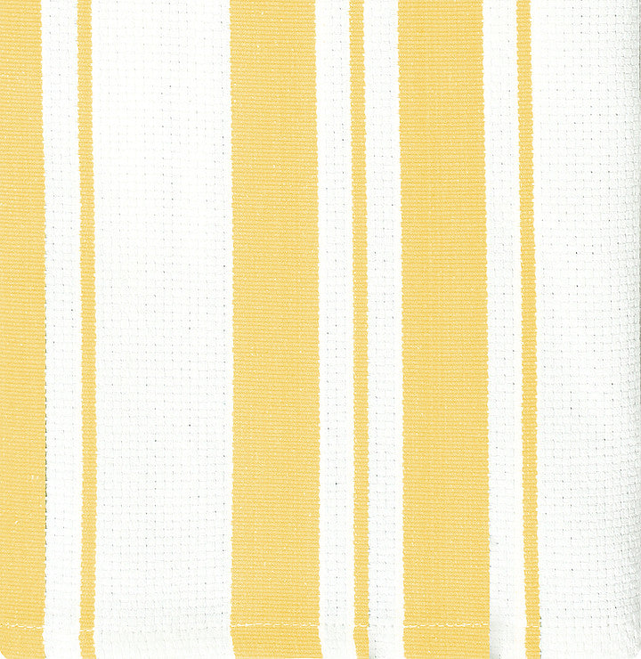 Stripe Cotton Dish Towel-Daffodil