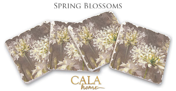 Spring Blossoms Coasters Set of 4