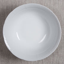 Weave White MD Serve Bowl