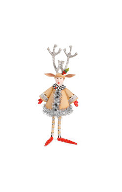 Patience Brewster Lennon Reindeer Boy Caroler Figure
