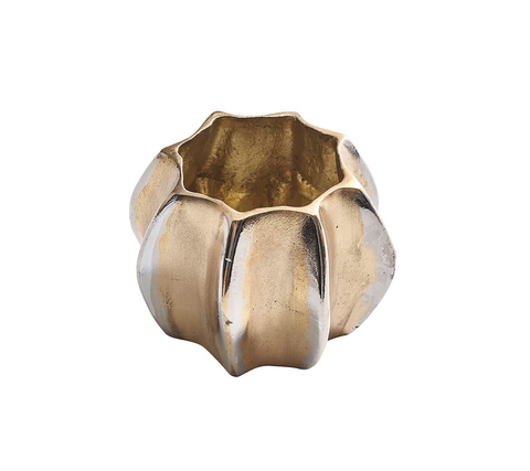 Desert Napkin Ring Gold & Silver