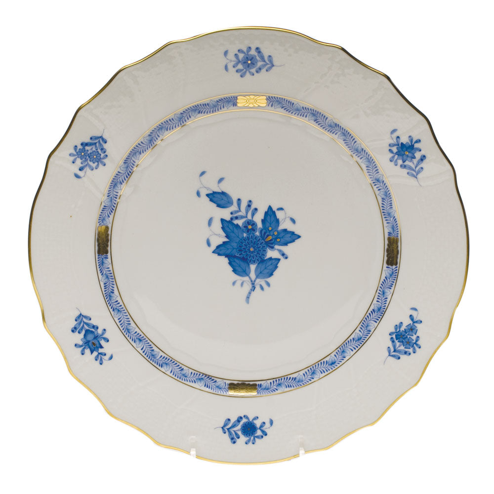 Chinese Bouquet Blue Dinner Plate