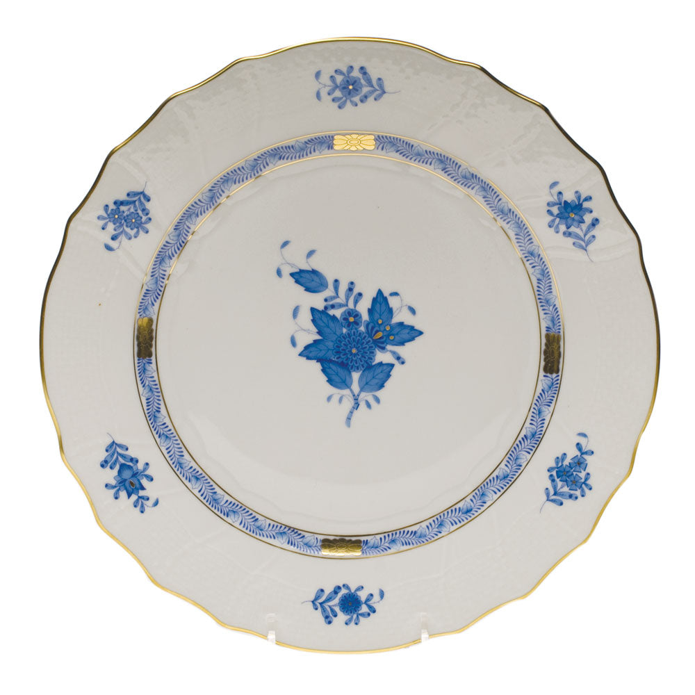 Chinese Bouquet Blue Dinner Plate