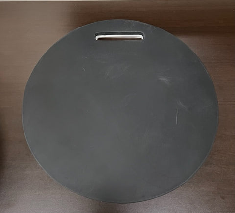Round Chopping Board - Solid Black