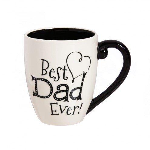 Black Ink Coffee Mug   Best Dad Ever