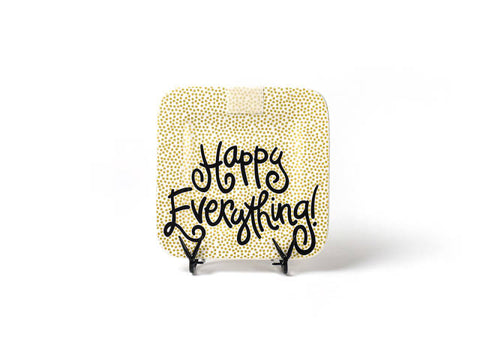 Gold Small Dot Mini Happy Everything Platter