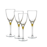 Helix Gold Goblet Set of 4