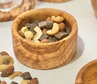 Olive Wood Nut Bowl