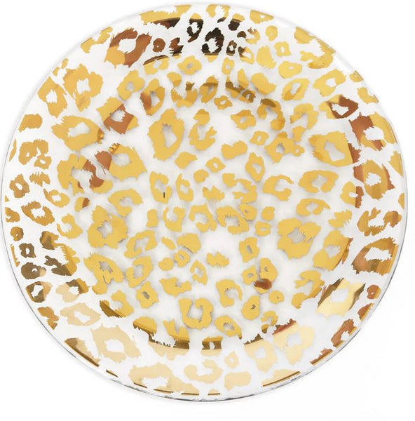 Cheetah Salad Plate