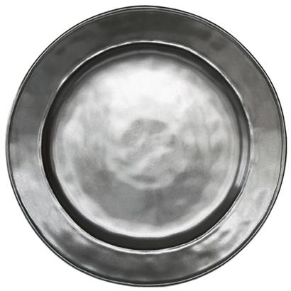 Juliska Pewter Stoneware Round Dinner 11"