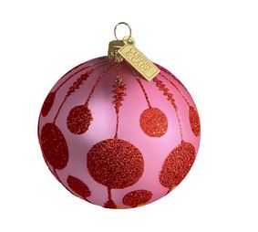 Lollipops- Soft Pink & Coral Ornament