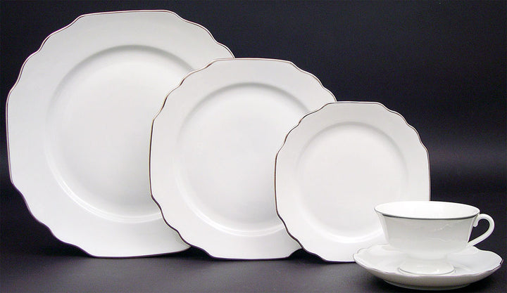 Georgian Bread and Butter Plate Ultra/Platinum