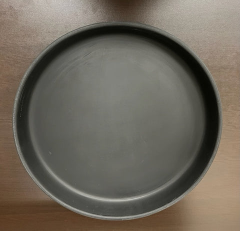 Round Platter Medium - Solid Black