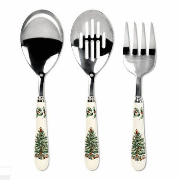 Christmas Tree 3 Piece Cutlery Set