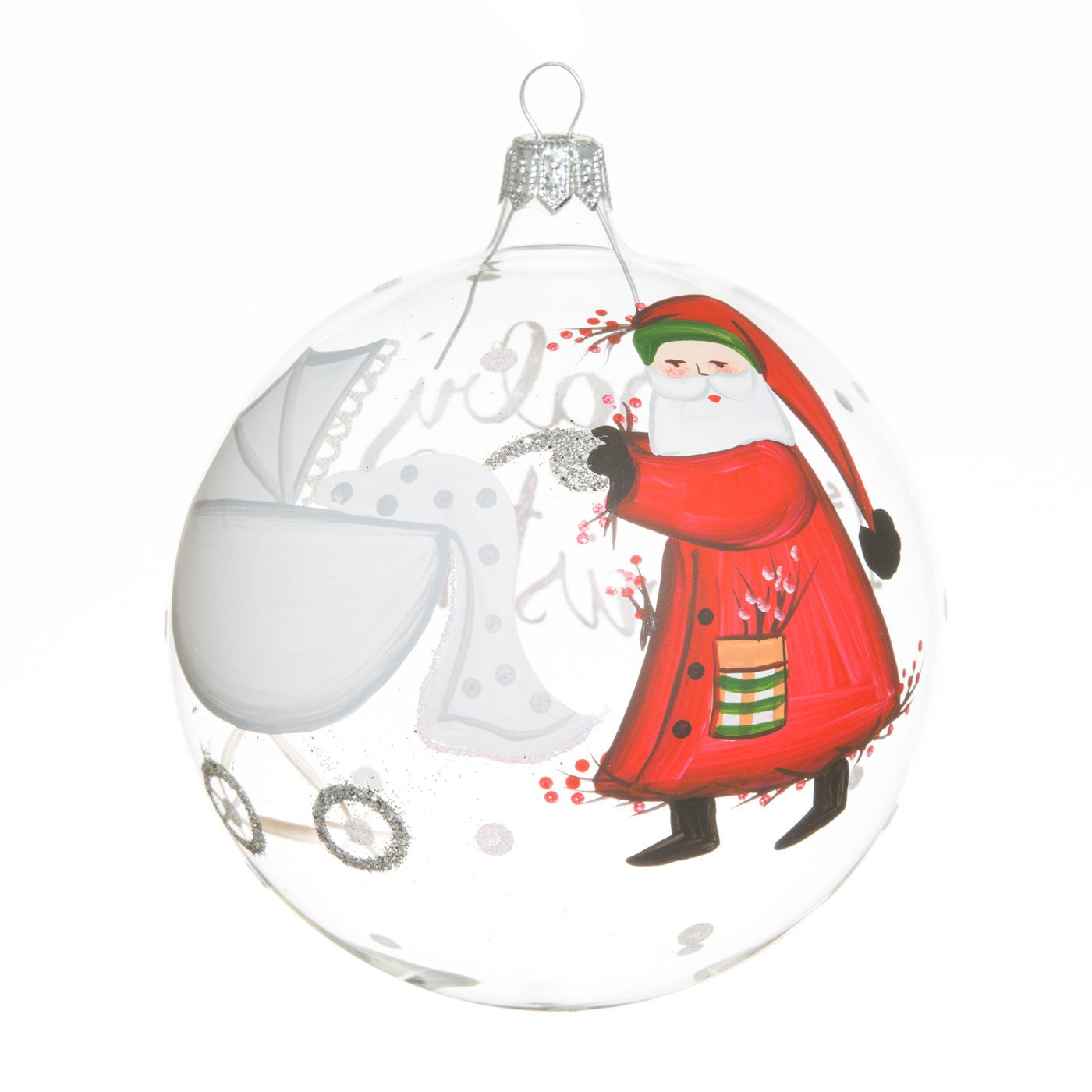 Old St. Nick Baby's First Christmas Ornament