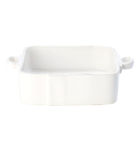 Lastra White Square Baker
