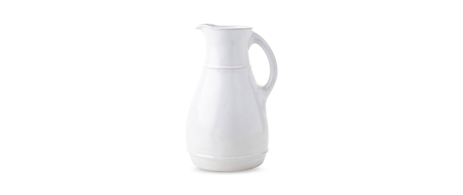 Puro Pitcher/Vase Whitewash