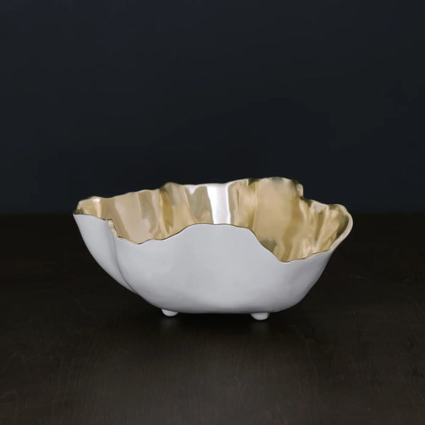 Thanni Soho Onyx Large Bowl- White