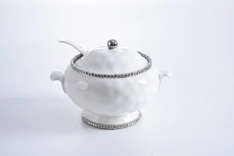 Salerno Soup Tureen and Spoon