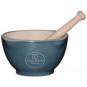 Mortar and Pestle Blue Flame