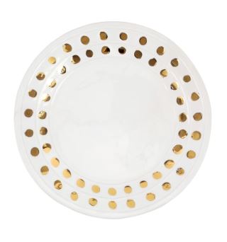 Medici Gold Dinner Plate