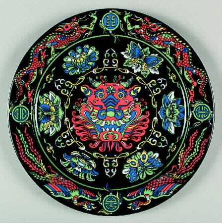 Bopla Maxi Plate Asia Long Black