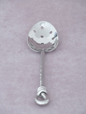 Large Pierced Serving Spoon
