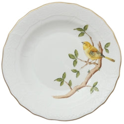 Rothschild Bird Dessert Plate Warbler